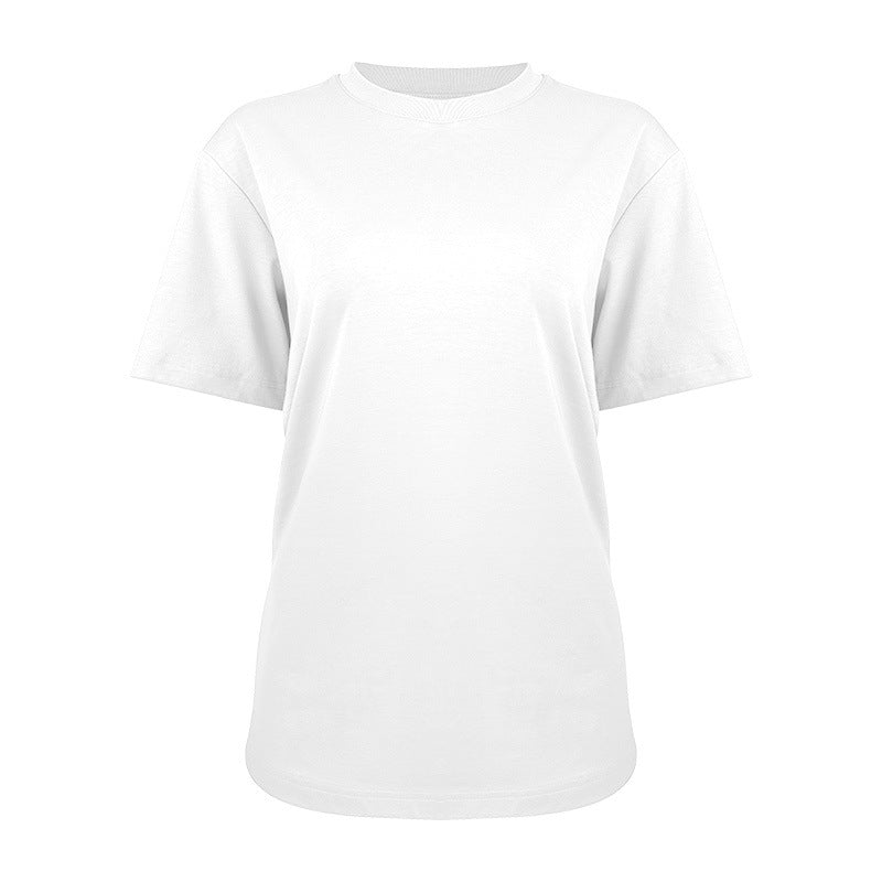 Dame moderne Loose T-shirt lavet af åndbart materiale Stilla