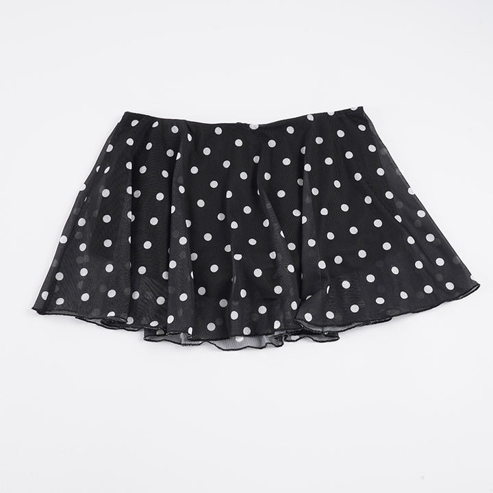 Dame luftig og chic Polka Dot Mini Skirt Skovae