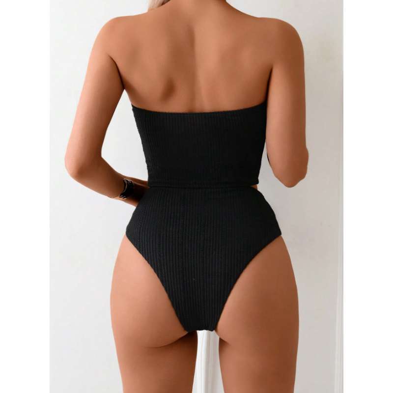 Dame Bandeau Bikini-sæt med muslinger Stilla