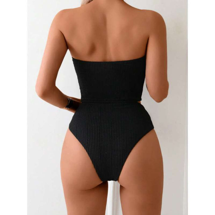 Dame Bandeau Bikini-sæt med muslinger Stilla