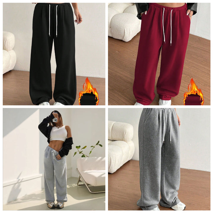 Kvindernes komfortable sweatpants med en afslappet pasform og sidelommer Stilla