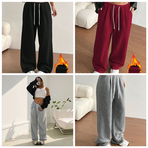 Kvindernes komfortable sweatpants med en afslappet pasform og sidelommer Stilla