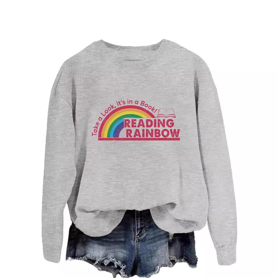 Kvinder casual sweatshirt med unikt print Stilla