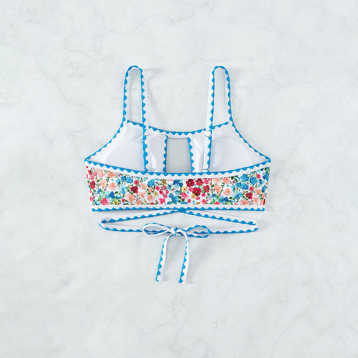 Dame Crop-Top Bikinioberdel Skovae