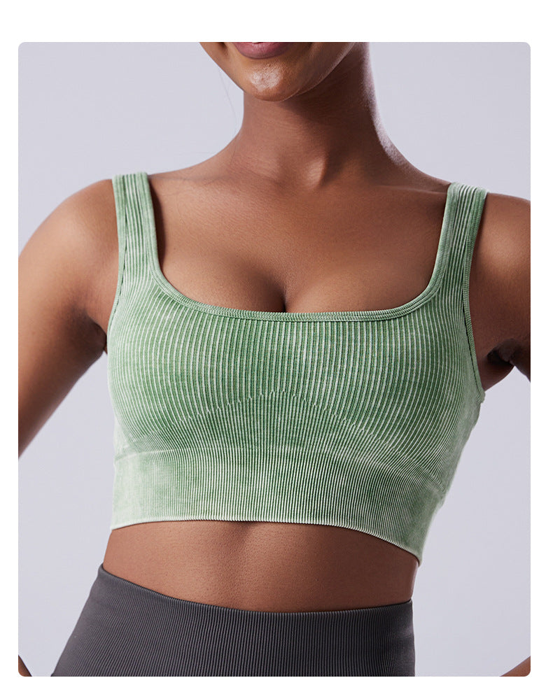 Stilla | Yoga Vest Med Brystpude Beauty Back Sport Bh Til Kvinder