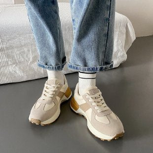 Dame Sporty Sneakers med innovativt dæmpningssystem og robust overmateriale Stilla