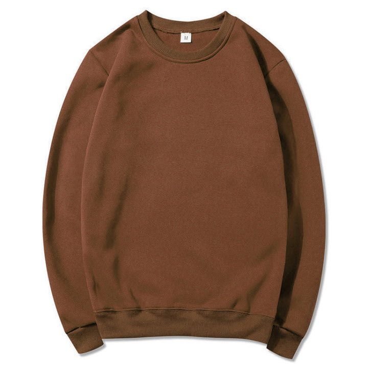 Kvinders sweatshirt lavet af blødt fleece materiale med en klassisk rund halsudskæring Skovae