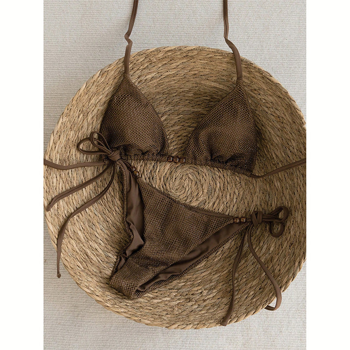 Dame Mesh-Bikini-Sæt Skovae
