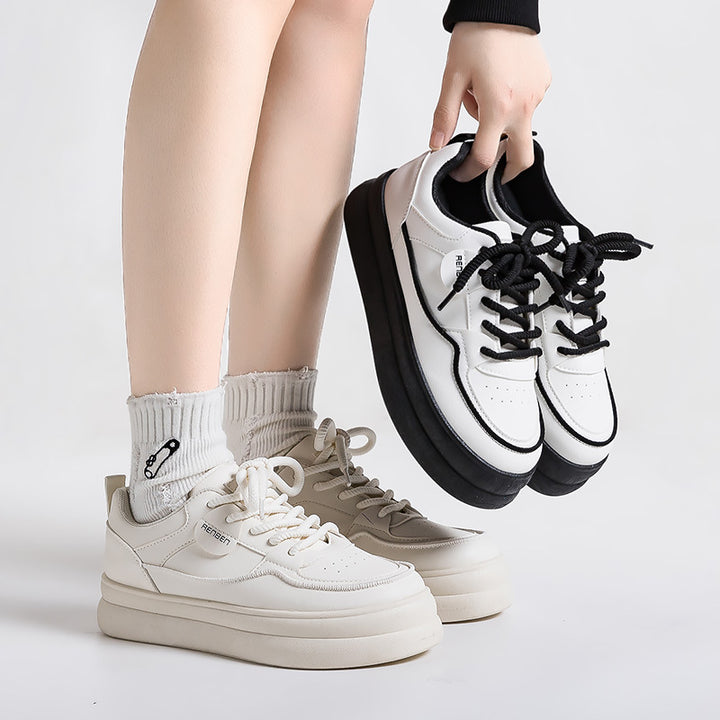 Damer Komfortable Sneakers med stødabsorberende sål og åndbart overmateriale Stilla
