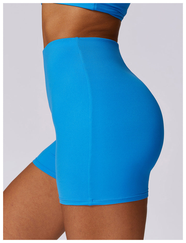 Stilla | Talje Hofte Hæv Yoga Shorts Kvinder Slim Fit Løbe Shorts, Mave Kontraherende Fitness Bukser