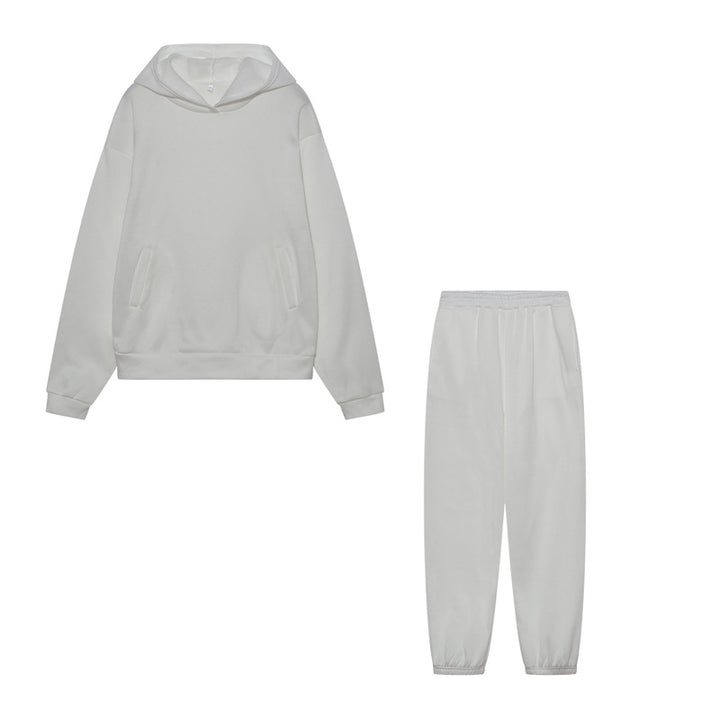 Kvinders sporty hoodie og joggingbukser sæt Stilla