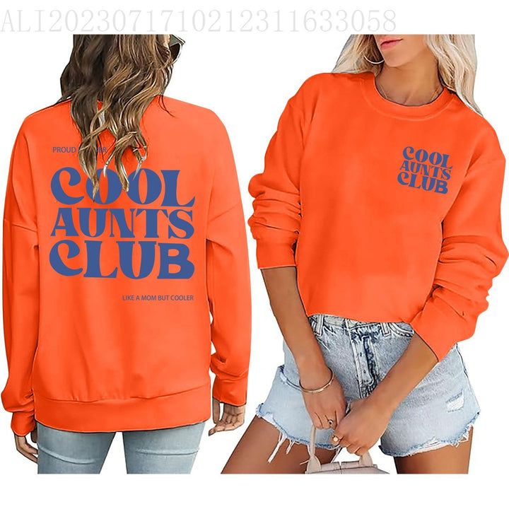 Kvindernes sweatshirts med cool klubmotiv Stilla