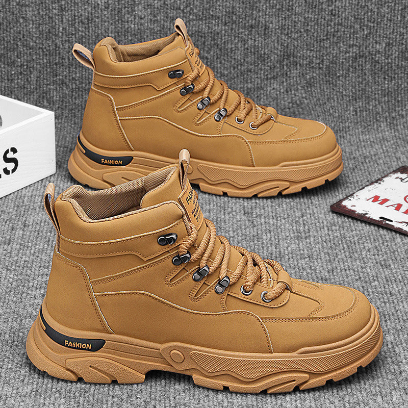 Mænds ruskinds high-top fritidssneakers Stilla