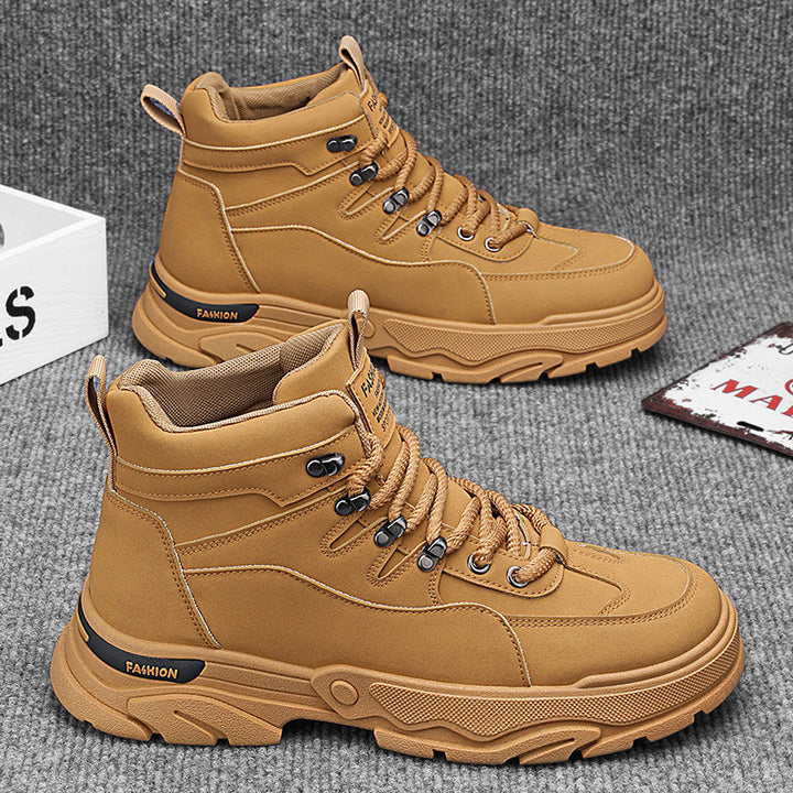 Mænds ruskinds high-top fritidssneakers Stilla