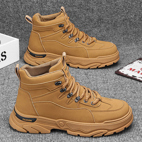 Mænds ruskinds high-top fritidssneakers Stilla