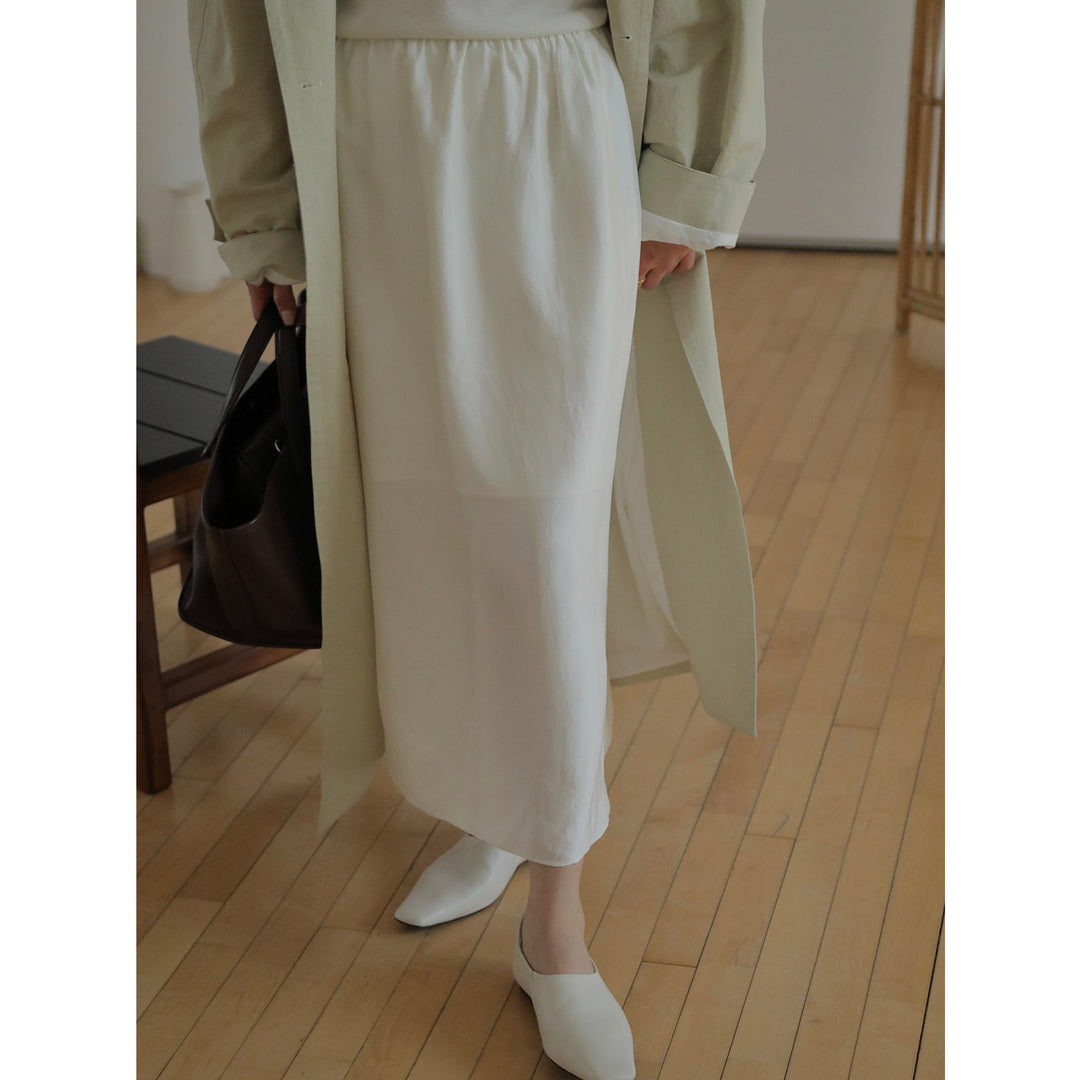Dame elegant Oversized-trenchcoat med kvalitetslinned og afslappet snit Stilla