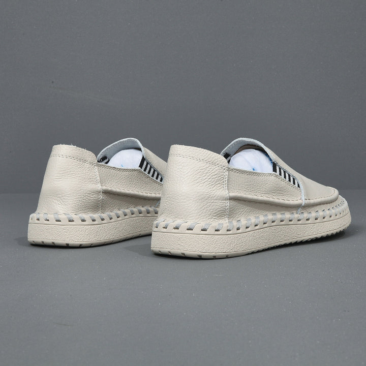Femme Behagelige Læder Slipper Flats Stilla