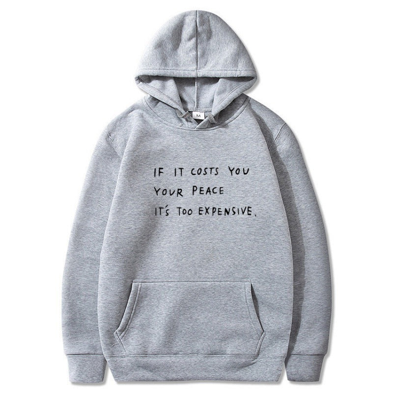 Kvinders hoodie med inspirerende citat og komfortabel pasform Skovae