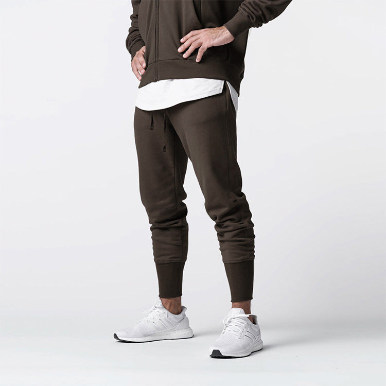 Herrer Sportlig Joggingbukser med Slim-Fit og elastisk Talje Stilla