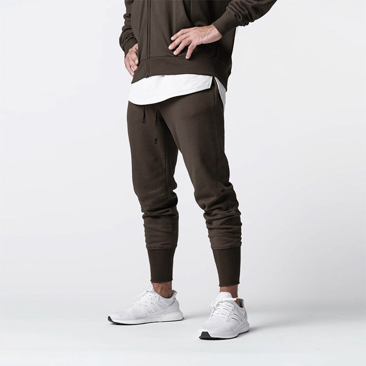 Herrer Sportlig Joggingbukser med Slim-Fit og elastisk Talje Stilla