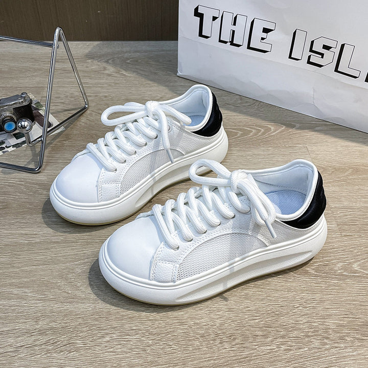 Dame sneakers i afslappet design med forstærket sål Stilla