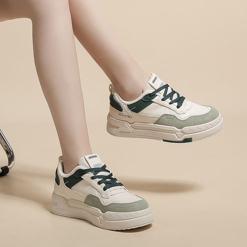Dame Sporty Sneakers med støddæmpende sole og åndbart mesh-overflade Stilla