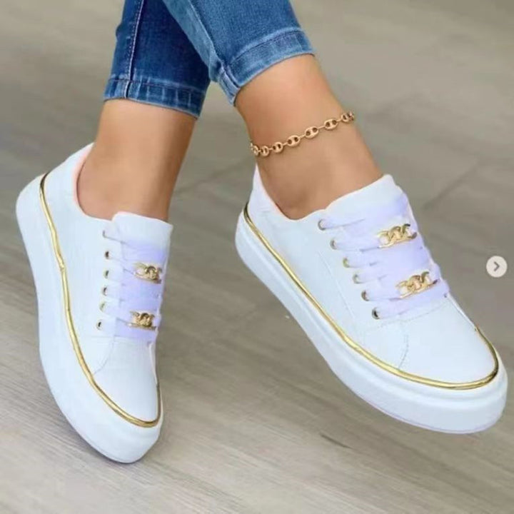 Dame Mode Sneakers med luksuriøse detaljer Stilla