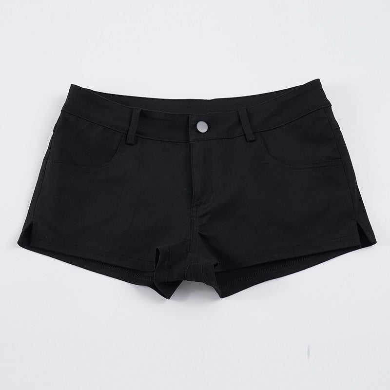 Dame sporty shorts med praktiske lommer og moderne snit Skovae