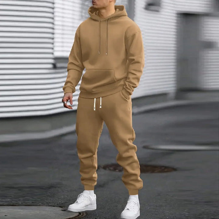 Herreur sporty hoodie tracksuit lavet af høj kvalitet svedstof Skovae