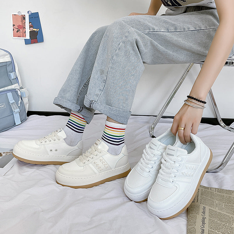 Dame højtop sneakers med blødt indvendigt for og skridsikker platformssål Stilla