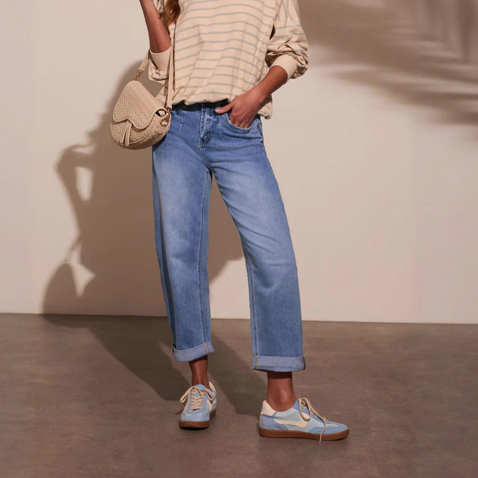Dame Boyfriend Jeans Stilla