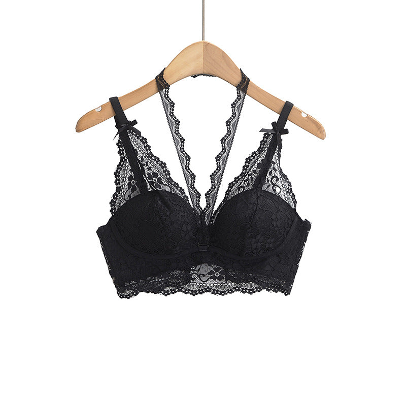 Dame Elegant Spids-BH med justerbare stropper Stilla