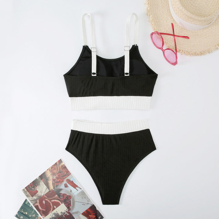 Dame Sport-Bikini-Sæt med elegant design og justerbare stropper Skovae