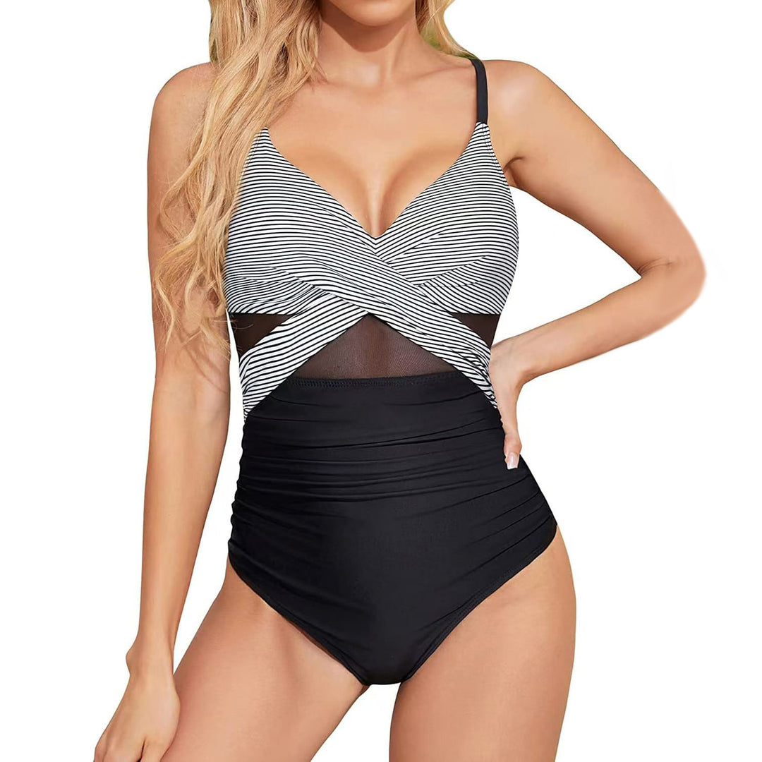 Dame Kvalitets Én-delt Badetøj med trendy Cut-Out-detaljer Skovae