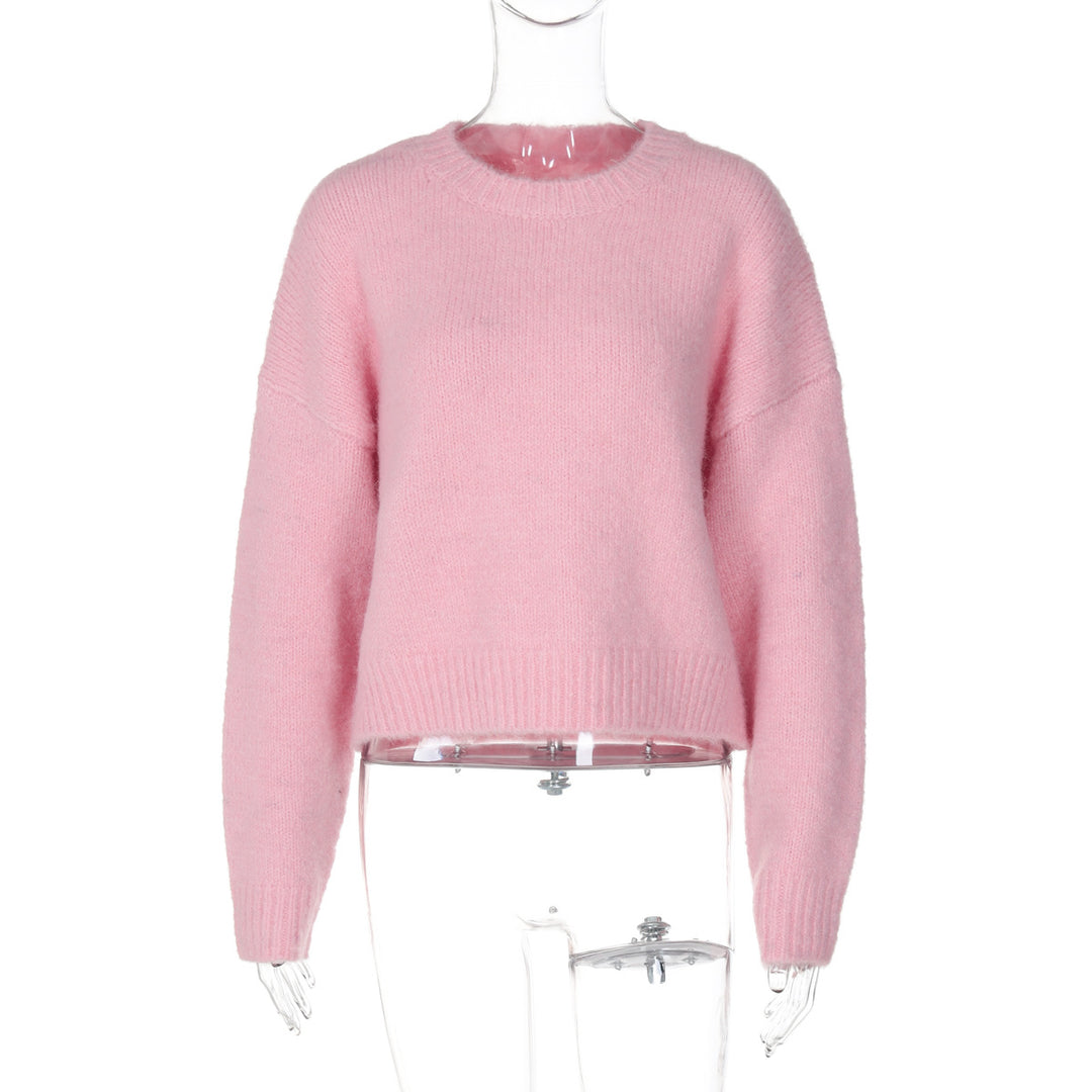 Damepullover lavet af blødt fleece med løs pasform Stilla