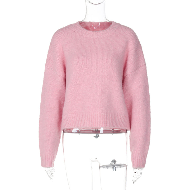 Damepullover lavet af blødt fleece med løs pasform Stilla