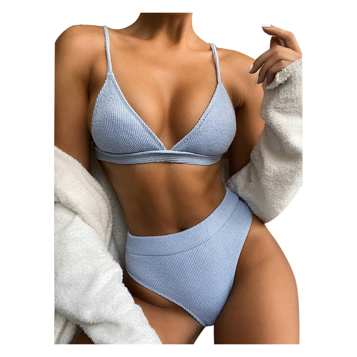 Dame Rip-High-Cut Bikini Set Stilla