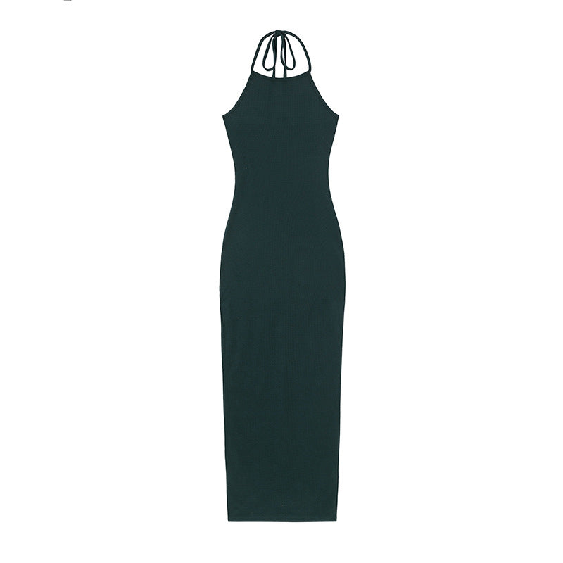 Dame Elegant Maxi-Kjole med side-udskæring Stilla