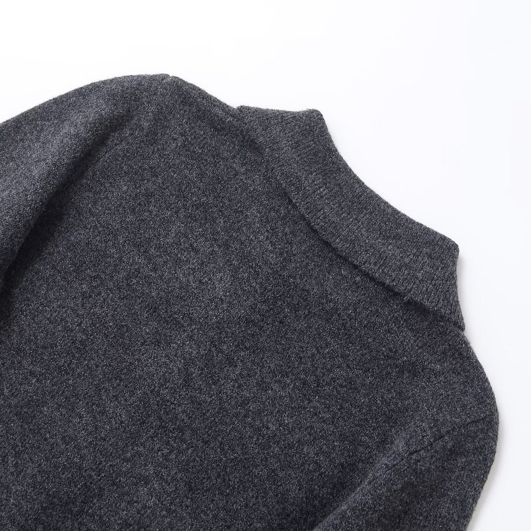 Femme Struktur Strik-Cardigan med dobbelt lomme-detalje Stilla