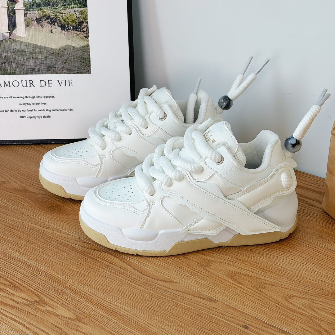 Dame Premium Sport Sneakers med sømløs mesh-overflade og innovativ snørresystem Stilla