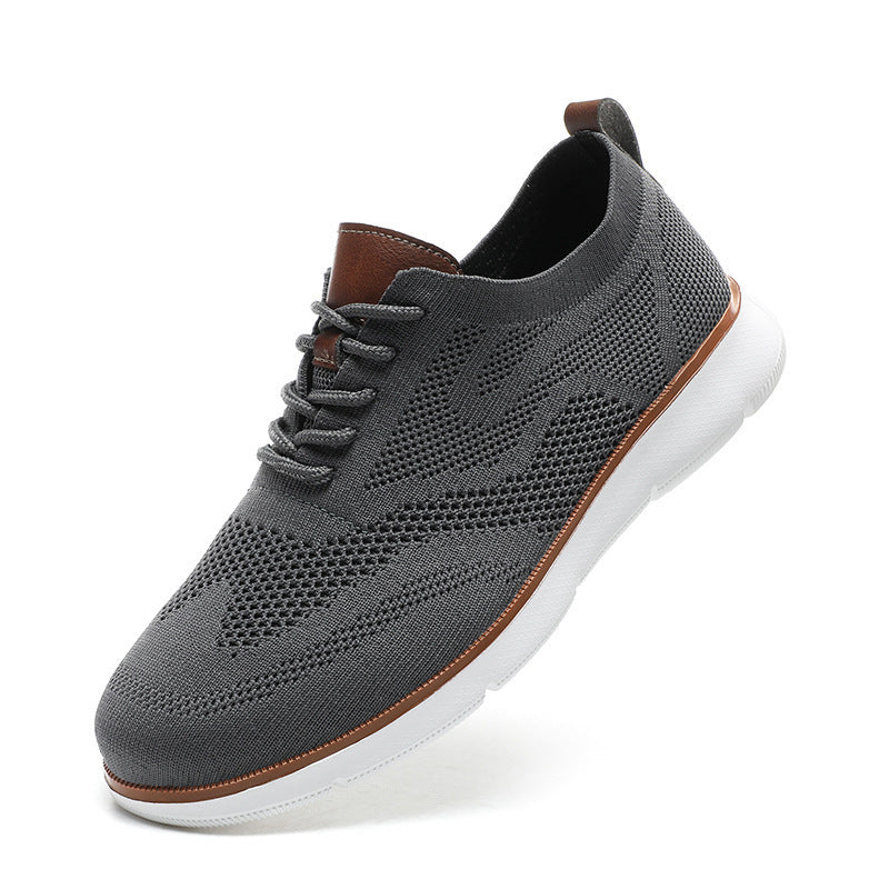 Herrer Let Åndbar Strik Sneakers Stilla 1749651480