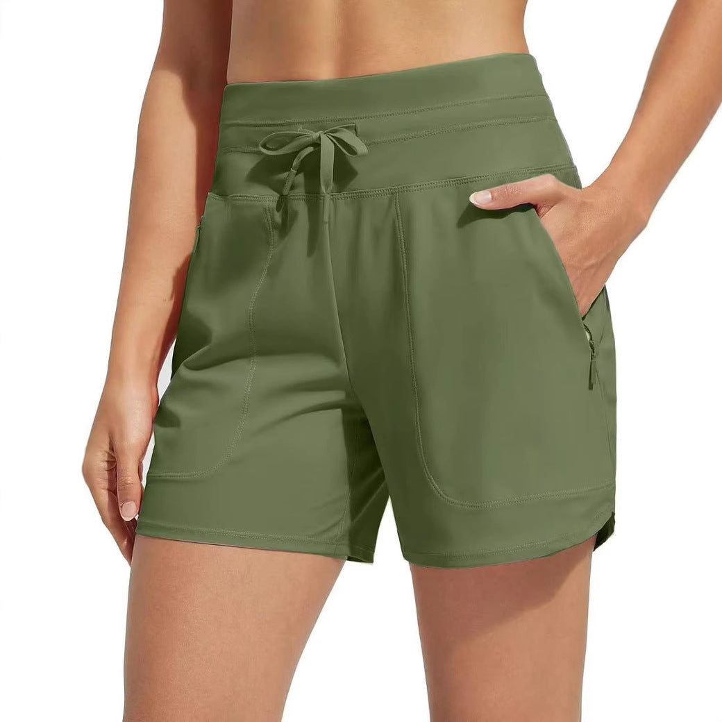 Dame Performance aktive shorts med integreret boxershorts-fôr Stilla