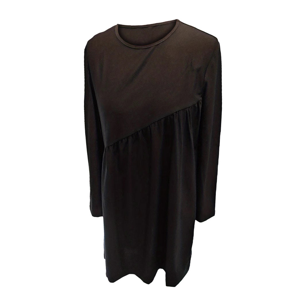 Femme Elegant Tunika Kjole Stilla