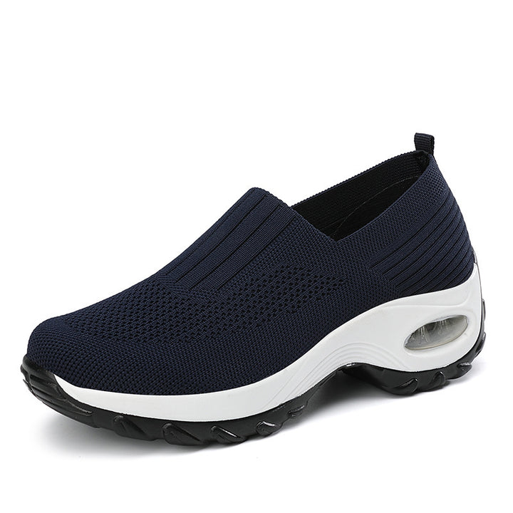 Dame Slip-On Komfort Walkesko med Air Cushion teknologi Stilla