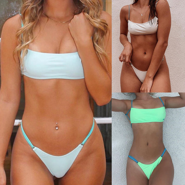Dame bikini-sæt med komfortabel pasform og fashionabel minimalistisk design Stilla