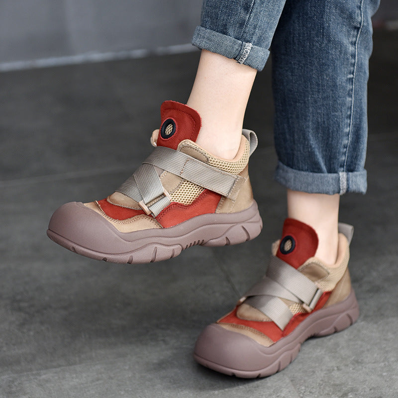 Dame fritids-sneakers med innovativt klatresko-design og åndbart mesh-overflade Stilla