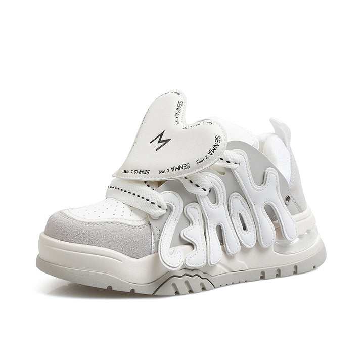 Dame Sporty Sneakers med unikt design og åndbart overmateriale Stilla
