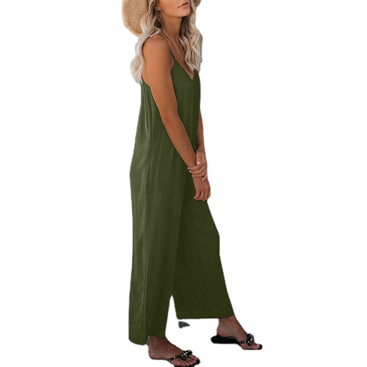 Dame Elegant Ærmeløs Jumpsuit Stilla