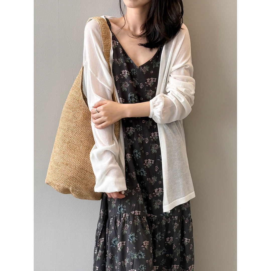 Dame afslappet longsleeve-shirt med oversized snit og raglanærmer Stilla