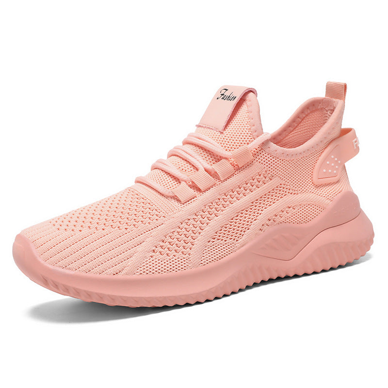 Dame Fleksible Mesh-Sneakers med åndbar struktur og skridsikker sål Stilla